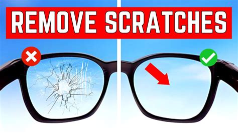 5 Ways To Remove Scratches From Eyeglasses - YouTube