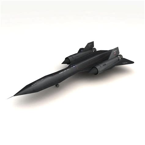 SR-71 Blackbird Free 3D Model - .3ds .dds - Free3D