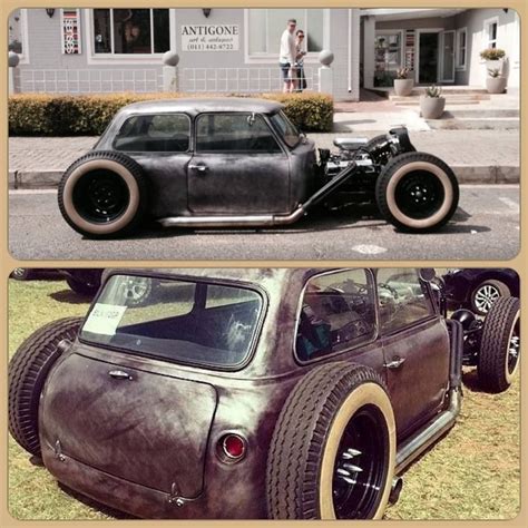 Mini Rat Rod | Rat rod, Cool cars, Mini clubman