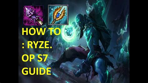 How To : RYZE ( Ryze gameplay) - YouTube