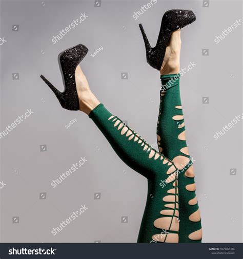 Female Long Legs Fashion Outfit High Stock Photo 1029063376 | Shutterstock