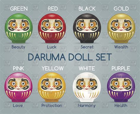 Daruma Doll Vector at Vectorified.com | Collection of Daruma Doll ...