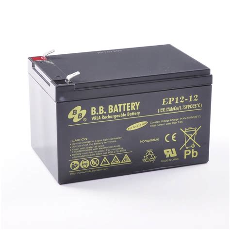 12V 12Ah Battery, Sealed Lead Acid Battery (AGM), Battery EP12-12 ...