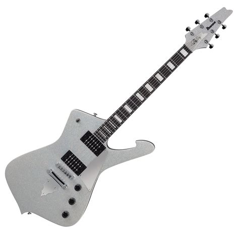 Buy IbanezPS60 Paul Stanley Signature Silver Sparkle Online at ...