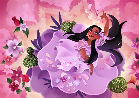 Disney's Encanto: Isabela Madrigal Fan Art | Behance