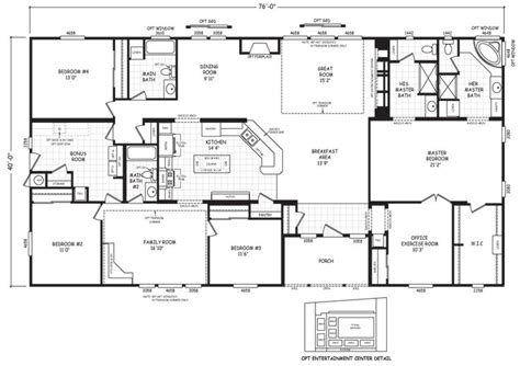 Triple Wide Floor Plans - The Home Outlet AZ | Manufactured homes floor ...