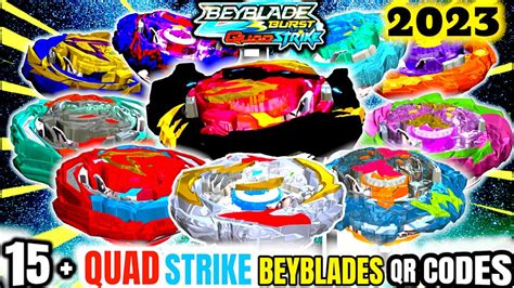 15+ QUADSTRIKE BEYBLADES QR CODES 2023 NEW | 100% Working | Beyblade ...