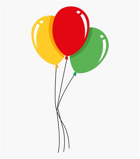 Transparent Balloon Vector Png - Birthday Balloons Vector Png , Free ...