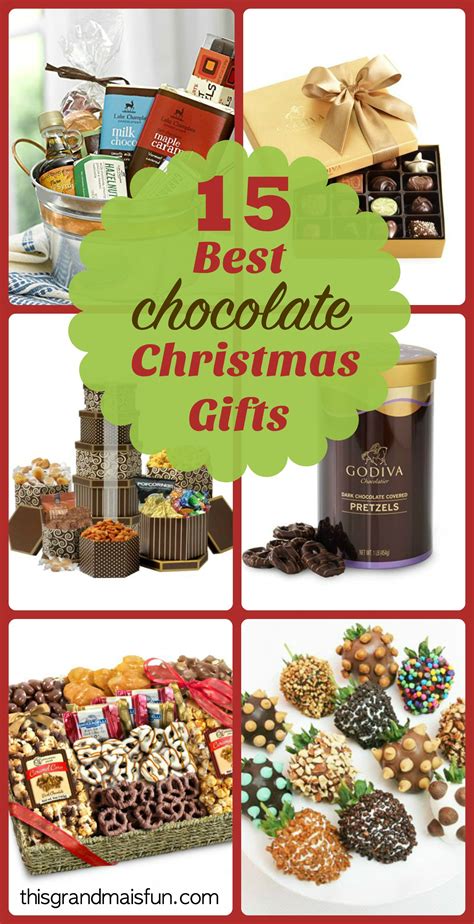 15 Best Chocolate Christmas Gifts - TGIF - This Grandma is Fun