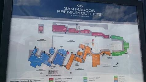 Tanger Outlets San Marcos Map - Maping Resources