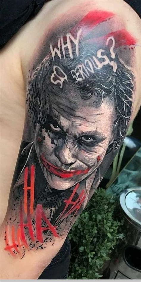 Joker Tattoo Design: A Bold Statement on Your Arm