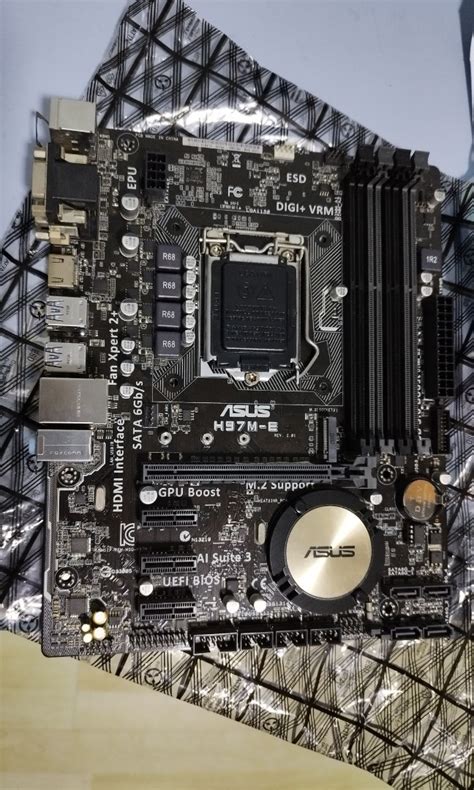 Asus H97M E motherboard, Computers & Tech, Parts & Accessories, Computer Parts on Carousell