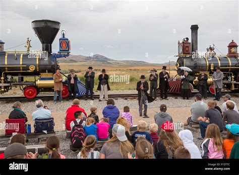 Promontory Summit, Utah - Golden Spike National Historic Site, where ...