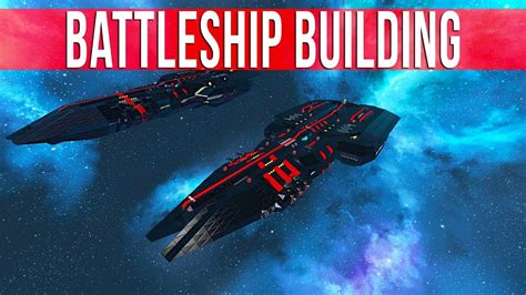 Space Engineers - BATTLESHIP Building! - YouTube