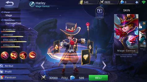 best skill Harley Item Build and Strategy Guide - Mobile Legends