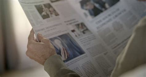 Old Man Reading Newspaper Home Stock Footage Video (100% Royalty-free) 1098734051 | Shutterstock