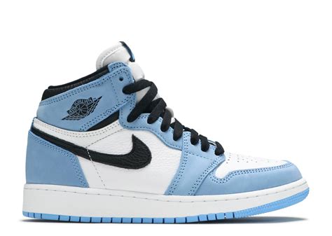 Nike Air Jordan 1 Retro High White University Blue Black (GS) | Satın Al | sutore