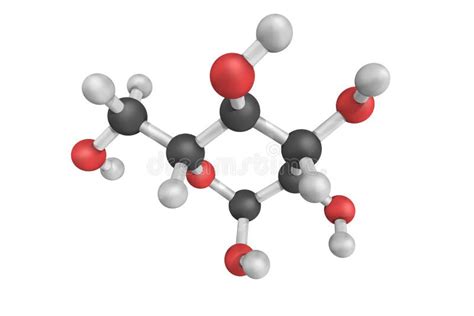 3d Structure of Glucopyranose, a Solid Form of Glucose Crystallised ...