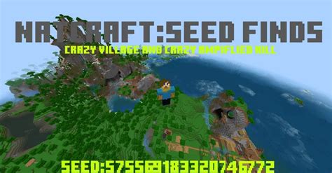 Crazy Swamp Village - Natcraft - Seed Finds