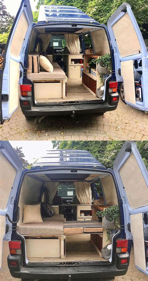 8 Amazing Minivan Camper Conversions » Living In A Van On A Buget