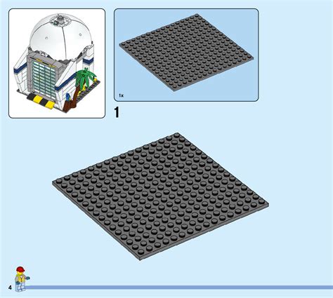 Lego 60351 Rocket Launch Centre Instructions