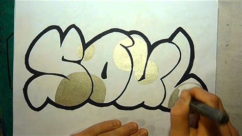 Easy Graffiti Sketches at PaintingValley.com | Explore collection of ...