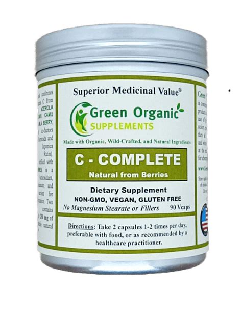 Vitamin C: Benefits and Health Supplements | by Green Organic Supplements | Medium