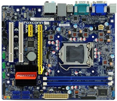 Buy Foxconn H61MX LGA1155 Intel H61 DDR3 A&GbE MATX Motoard Online at ...