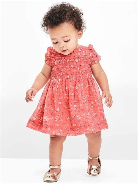 Dress by Baby Gap 0-2 yrs | Smocked baby girl dresses, Toddler girl dresses, Jersey dress girl