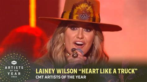 Lainey Wilson Performs "Heart Like A Truck" | CMT Artists of the Year 2022 in 2023 | Cmt, Trucks ...