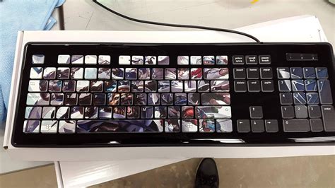 Proyecto: Teclados impresos con diseño de LoL | Mediavida