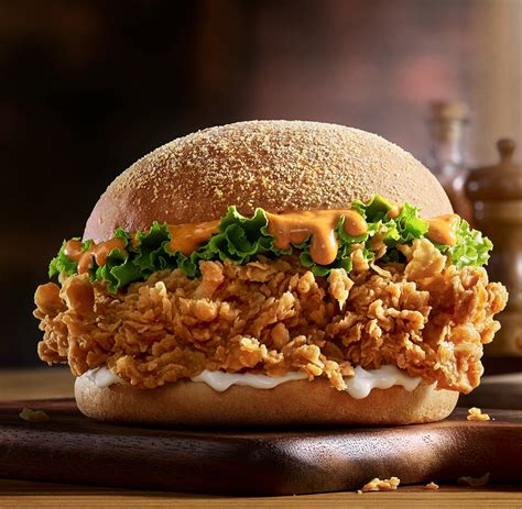 Chicken Zinger Burger Recipe