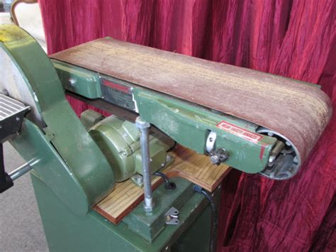 Lot Detail - CENTRAL MACHINERY COMMERCIAL GRADE 6" BELT/9" DISC SANDER