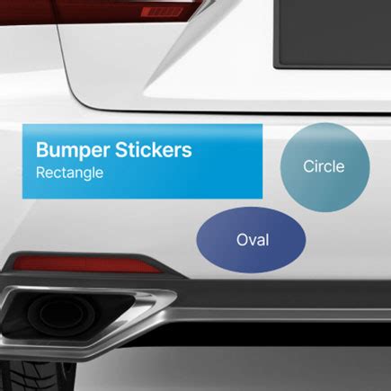 Bumper Stickers Template - StickerMan