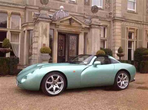 TVR Tuscan Convertible 2001 Green Full History Private plate