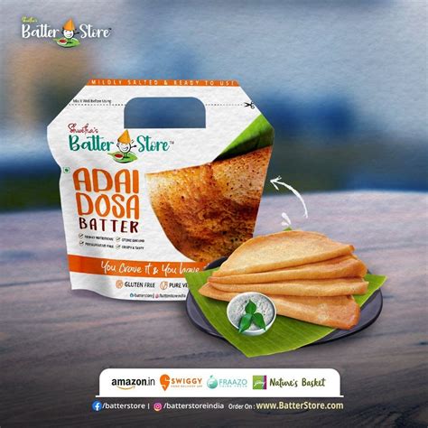 Adai Dosa Batter at Rs 130/kg | Dosa Powder in Mumbai | ID: 25303854473