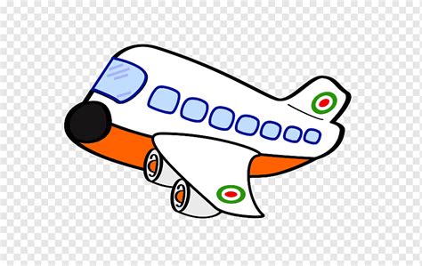 Airplane Cartoon, Cartoon airplane, comics, simple, logo png | PNGWing