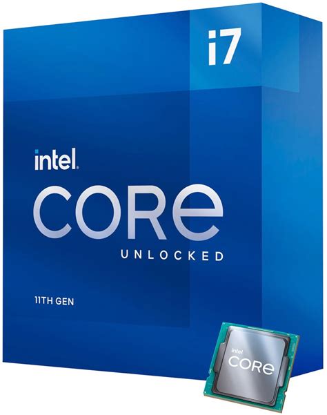 Intel BX8070811700K Core i7-11700K Octa Core 3.6GHz (4.9GHz Turbo) 14nm ...