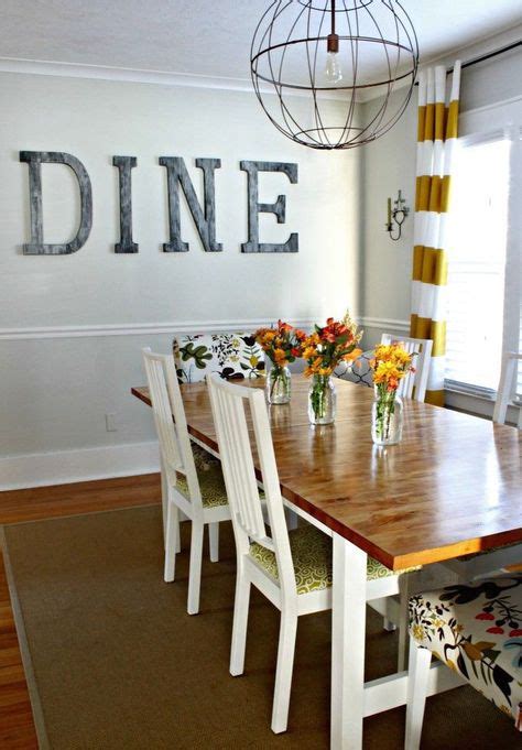 26 Impressive Dining Room Wall Decor Ideas | Ikea dining room, Ikea ...