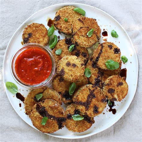 Baked Breaded Eggplant Recipe | EatingWell