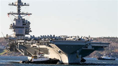 USS Gerald R. Ford strike group heads home after deploying to eastern Mediterranean following ...