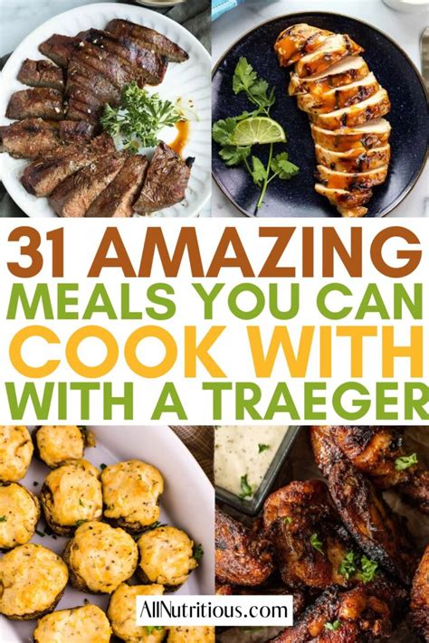 31 Best Traeger Recipes for Your Pellet Grill - All Nutritious