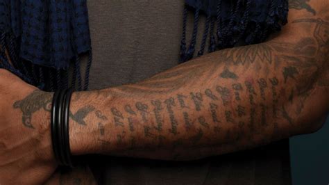 Omari Hardwick 22 Tattoos & Their Meanings - Body Art Guru