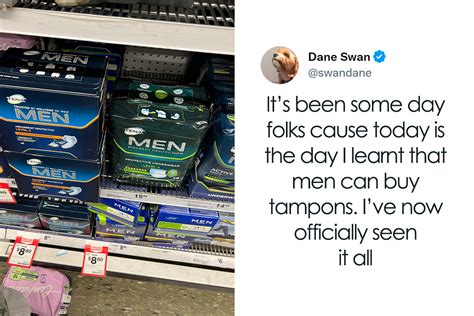 Retired Football Player Is Shocked To See ‘Tampons For Men’ At The Store, Finally Learns What ...