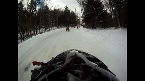 Snowmobiling Old Forge NY Part 5 - YouTube