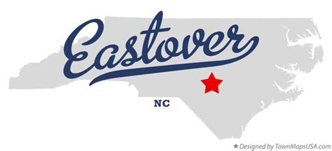 Map of Eastover, NC, North Carolina