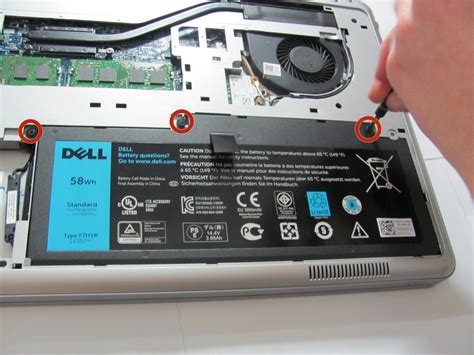 Dell Inspiron 15-7537 Battery Replacement - iFixit Repair Guide