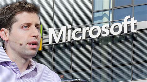 Microsoft scoops up ex-OpenAI CEO Sam Altman after surprise firing ...