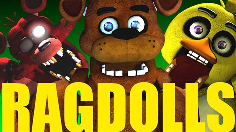 Five Nights At Freddy's Ragdolls! // Gmod Funny FNAF Mod - YouTube