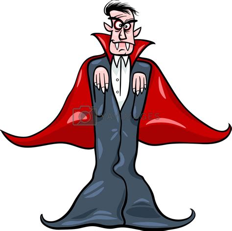 dracula vampire cartoon illustration by izakowski Vectors ...